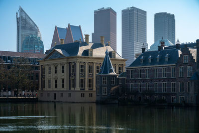 Buildings in water