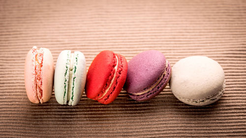 Close-up of multi colored candies