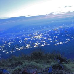 Aerial view of landscape