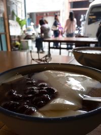 Close-up of food in bowl