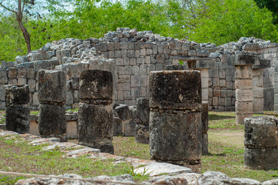 View of old ruins