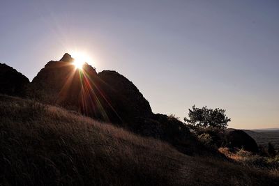 Scenic view of sunset