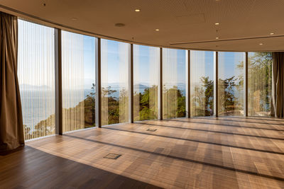 View of wooden floor at home