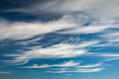 Low angle view of sky