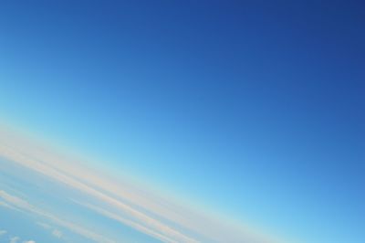 Scenic view of blue sky and clouds