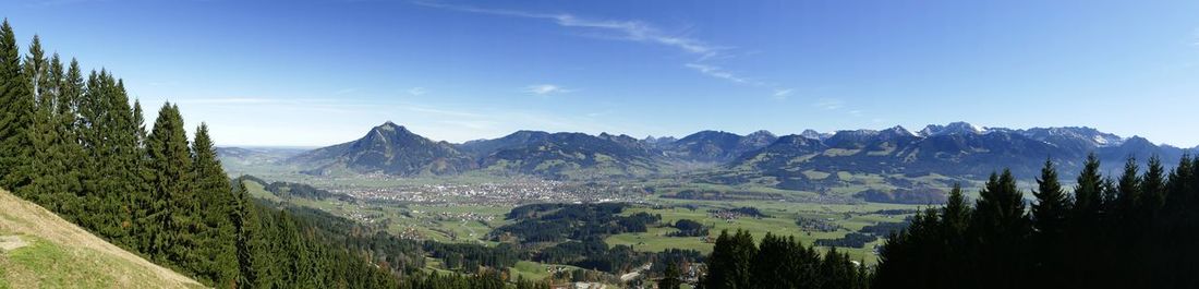 Panoramic view of landscape