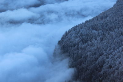 Fog over königssee