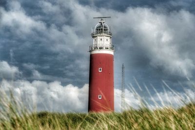 View of lighthouse against sky