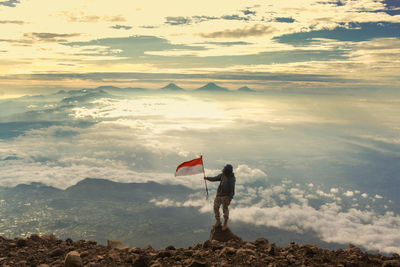 Slamet mountain, central java