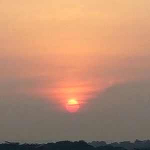 Scenic view of sky during sunset