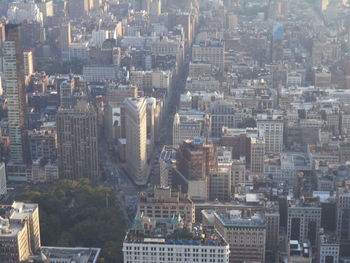 Aerial view of a city