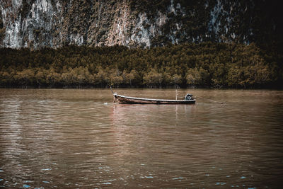 Scenic view of lake