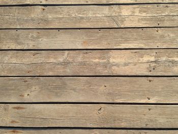 Full frame shot of wooden plank