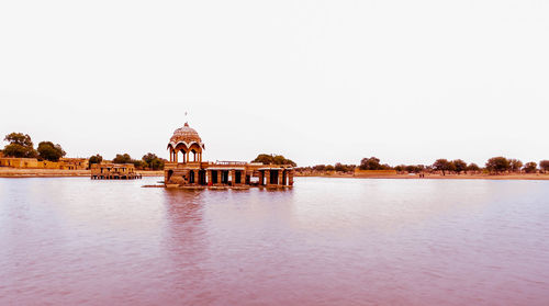 Gadisar lake, jaisalmer, thar desert, rajasthan, india
