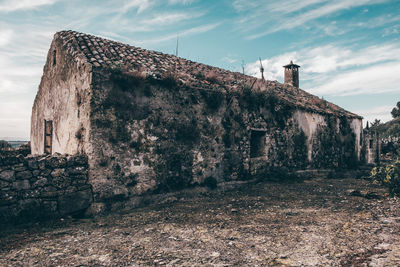 Old ruins against sky