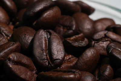 Detail shot of coffee beans