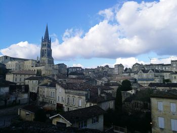 Cityscape against sky