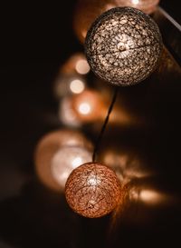 Close-up of christmas decorations