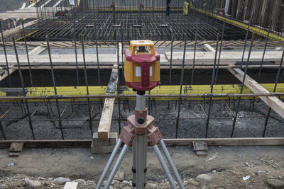 Surveying technology and measuring in the building and construction industry