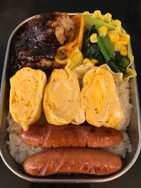 Close-up of food in plate