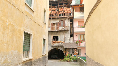 View of residential buildings