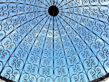 Low angle view of ceiling