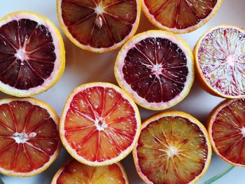 High angle view of fruits