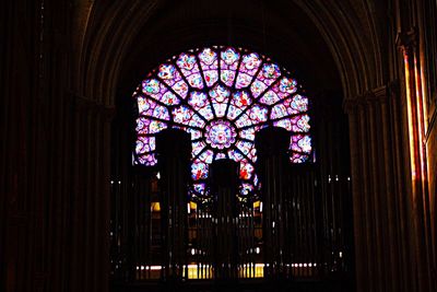 Interior of church