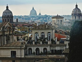 View of buildings in city