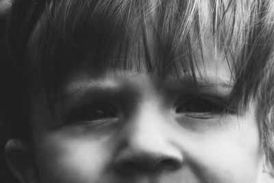 Close-up portrait of girl