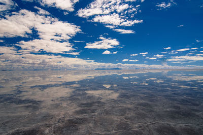 Aerial view of landscape