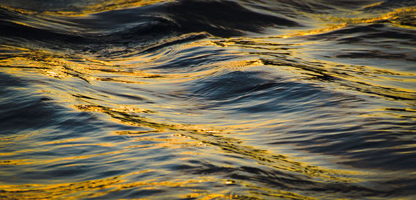 Full frame shot of rippled water