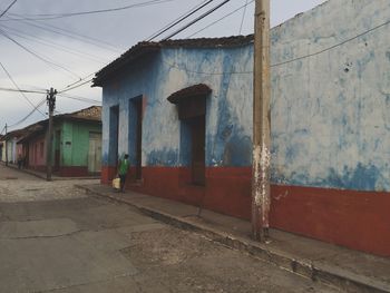 View of old building