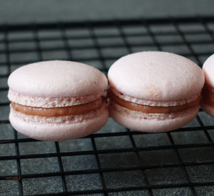 Close-up of dessert on table