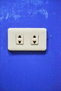 Close-up of electric lamp