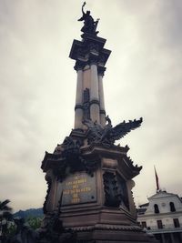 Low angle view of statue