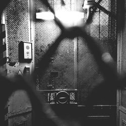 Close-up of object on wall