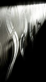 Close-up of railing