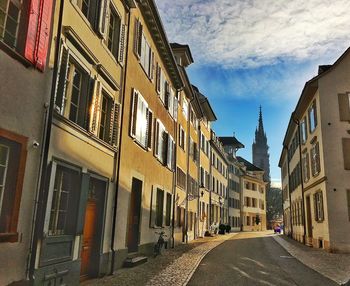 View of buildings in city