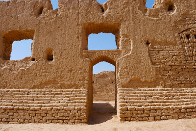 Old ruins of a building