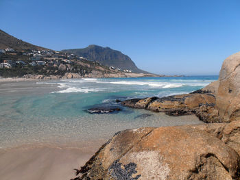 Scenic view of beach