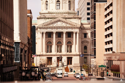 Traffic on city street