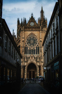 View of historic building against sky