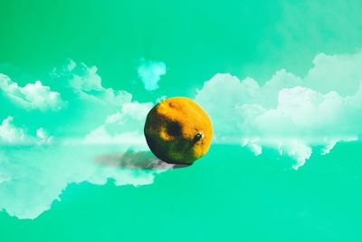 Scenic view of blue sky and clouds