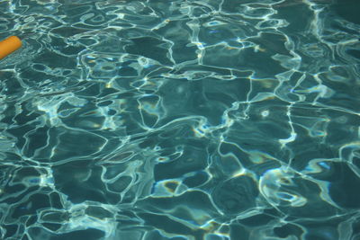 Full frame shot of water in swimming pool