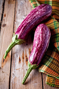 Close-up of vegetables on cutting board