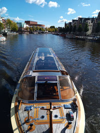 Boats in sea