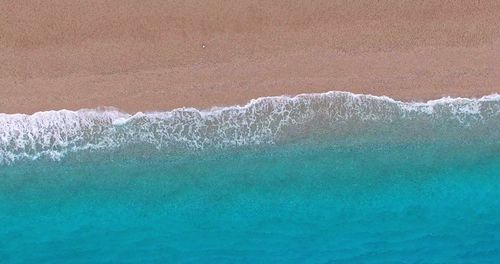 Scenic view of sea waves