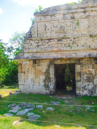 Old ruin of building