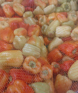 Full frame shot of food in market